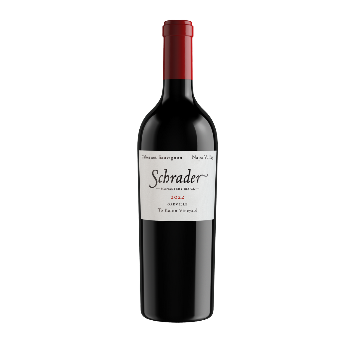 Schrader To Kalon Vineyard Monastery Block Cabernet Sauvignon 2022